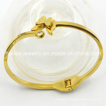 High Quality Stainless Steel Butterfly Bangle for Decoration